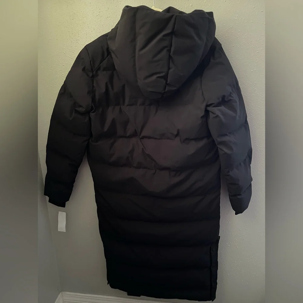 Frank And Oak Women's Highland Midi Length Puffer Coat Size XS New